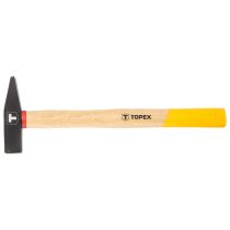 TOPEX - Lakatos kalapács, fa nyéllel, 300g