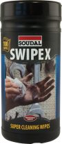 Soudal, Swipex ipari tisztítókendő, 100db-os