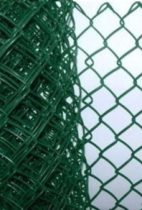   Kerítésfonatok zöld PVC-vel bevont, horganyzott drótkerítés, drótfonat
