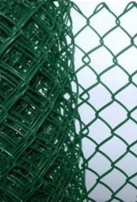 Kerítésfonatok zöld PVC-vel bevont, horganyzott drótkerítés, drótfonat
